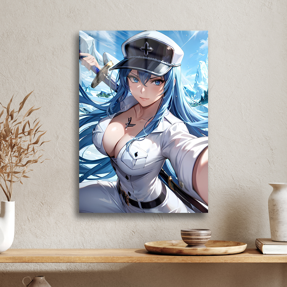 Esdeath 01 Metal Poster