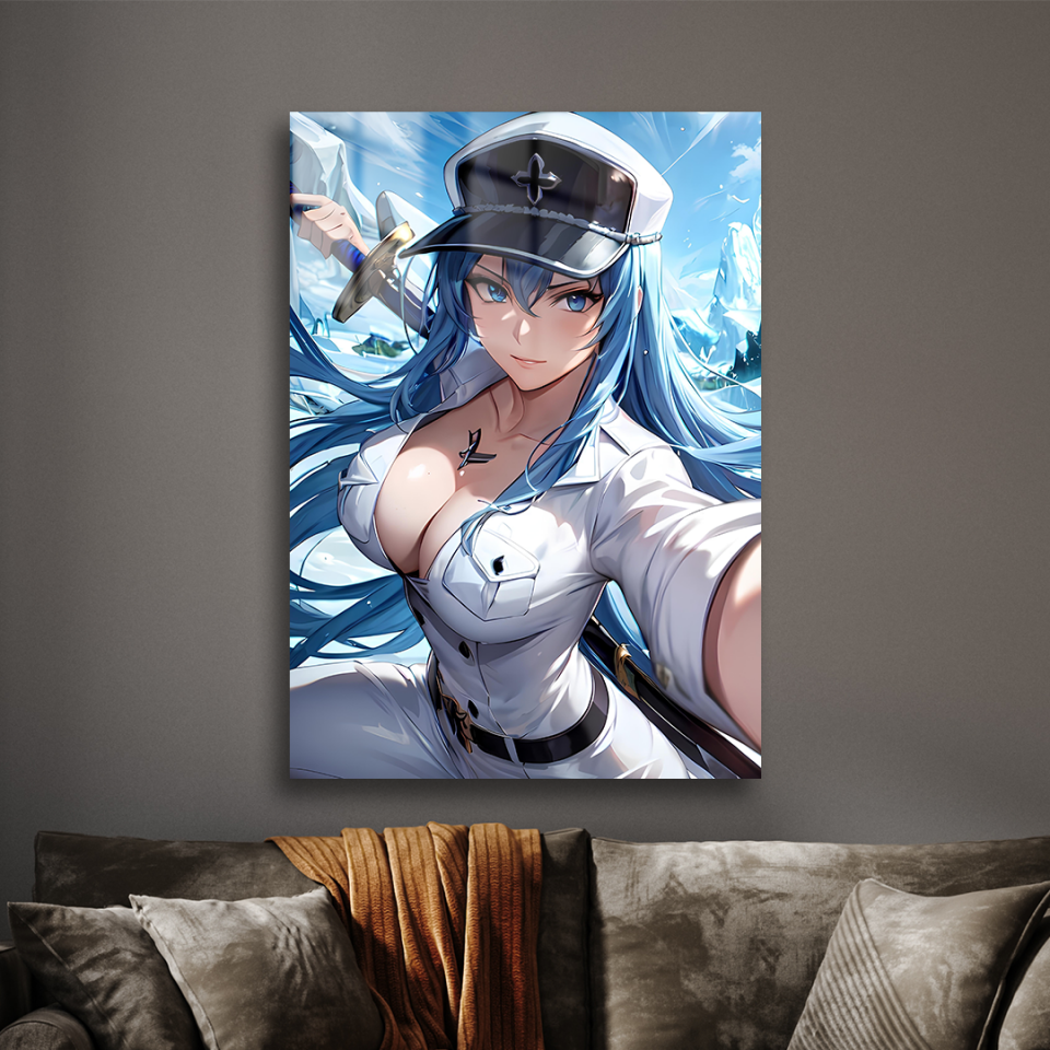 Esdeath 01 Metal Poster