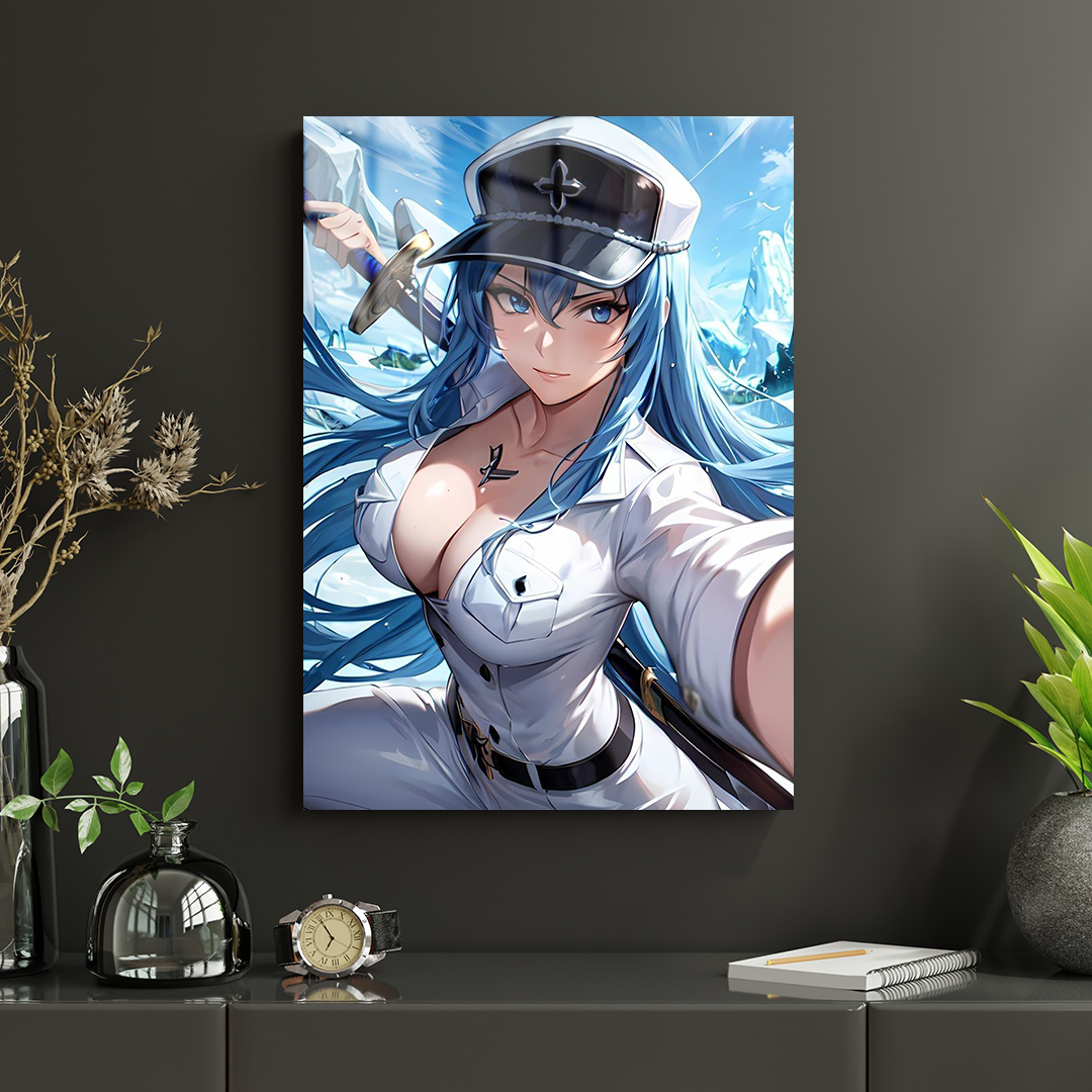 Esdeath 01 Metal Poster