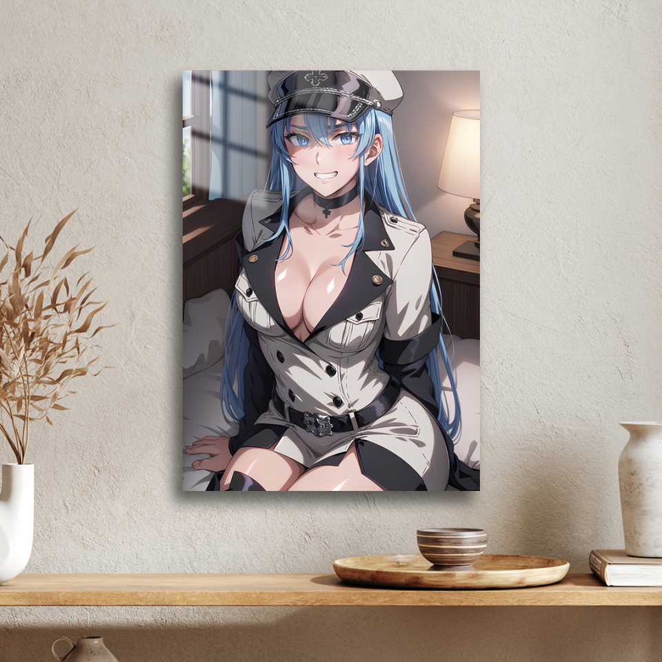 Esdeath 02 Metal Poster