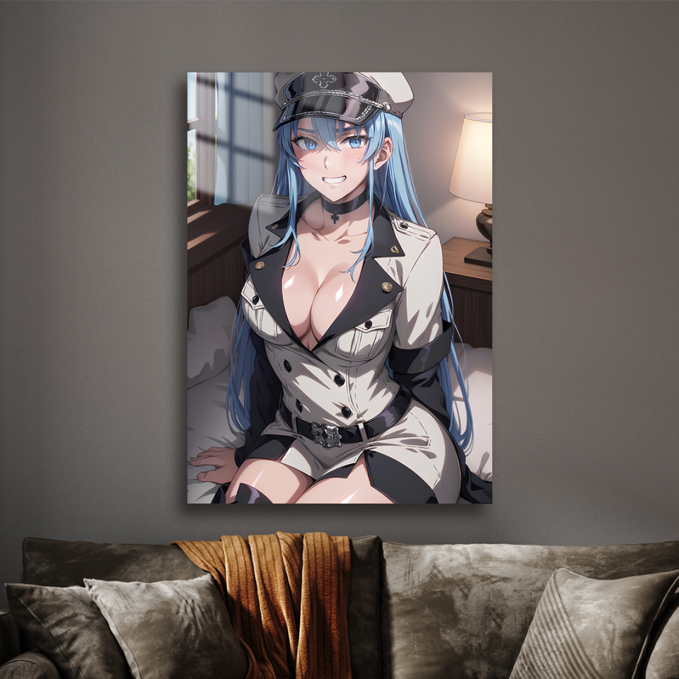 Esdeath 02 Metal Poster