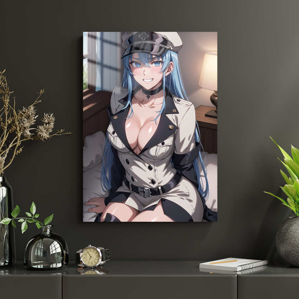 Esdeath 02 Metal Poster