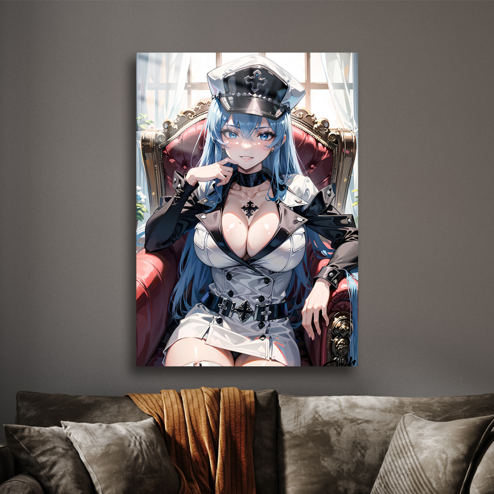 Esdeath 03 Metal Poster