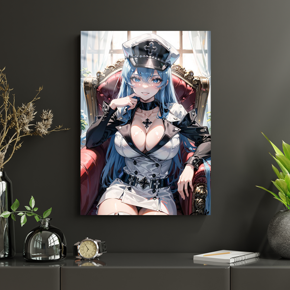 Esdeath 03 Metal Poster