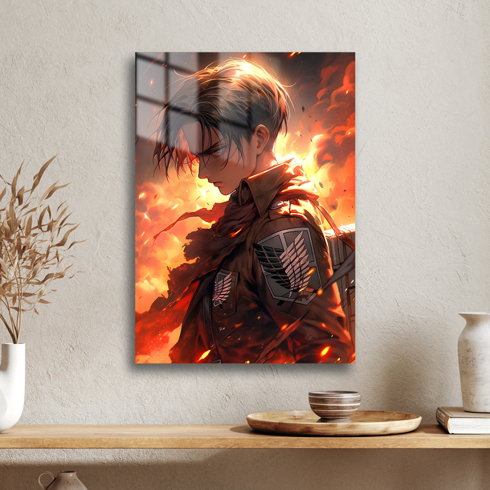 Levi Ackerman 01 Metal Poster