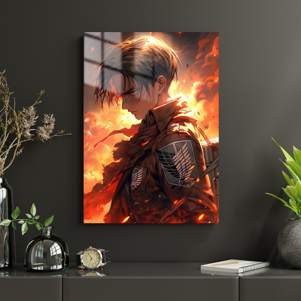 Levi Ackerman 01 Metal Poster