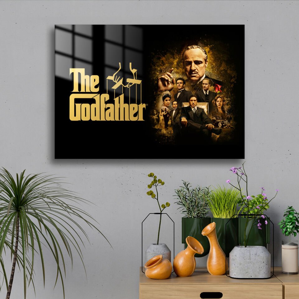 The Godfather 01 Metal Poster