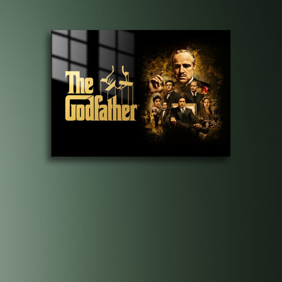 The Godfather 01 Metal Poster