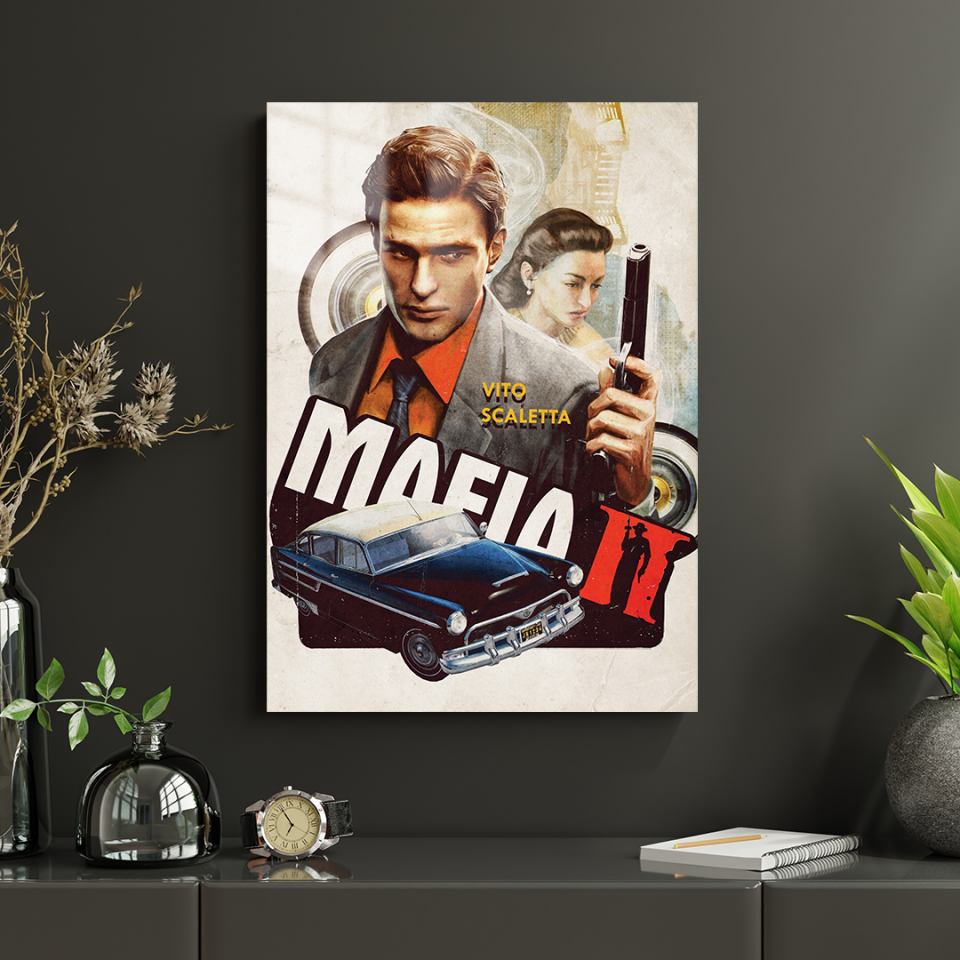 Mafia 2 Poster 01 Metal Poster