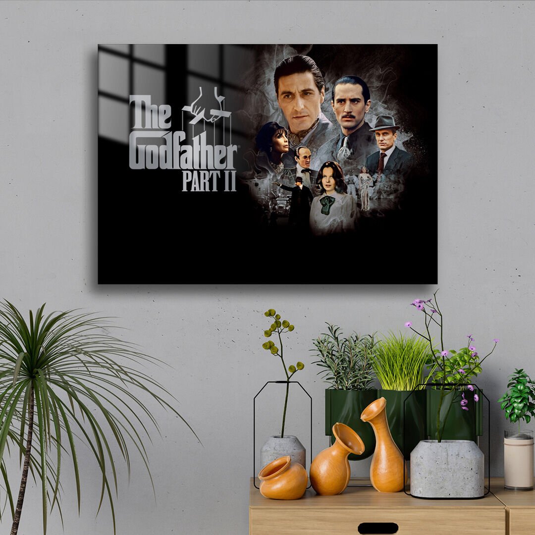 The Godfather 12 Metal Poster