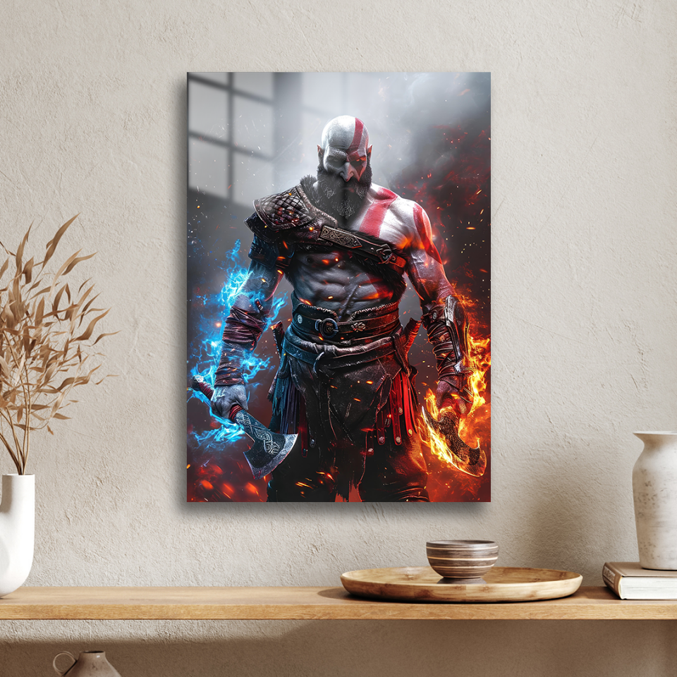 God Of War 02 Metal Poster