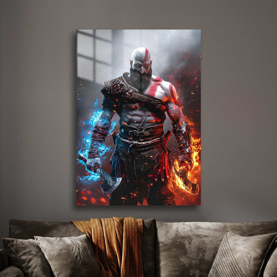 God Of War 02 Metal Poster