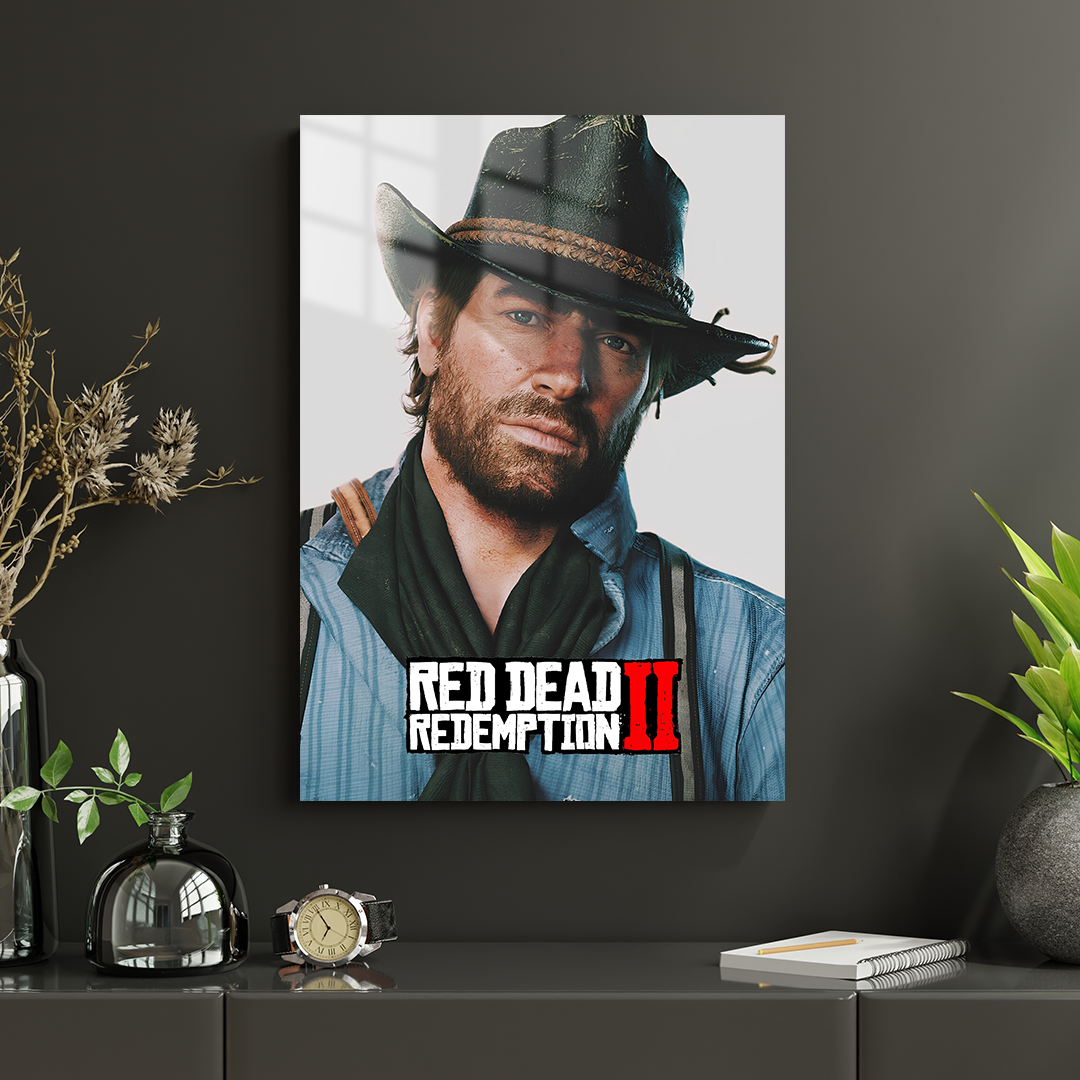 Arthur Morgan 02 Metal Poster