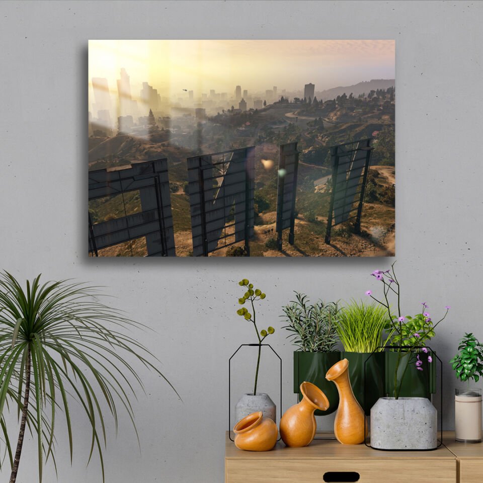 Grand Theft Auto V 06 Metal Poster