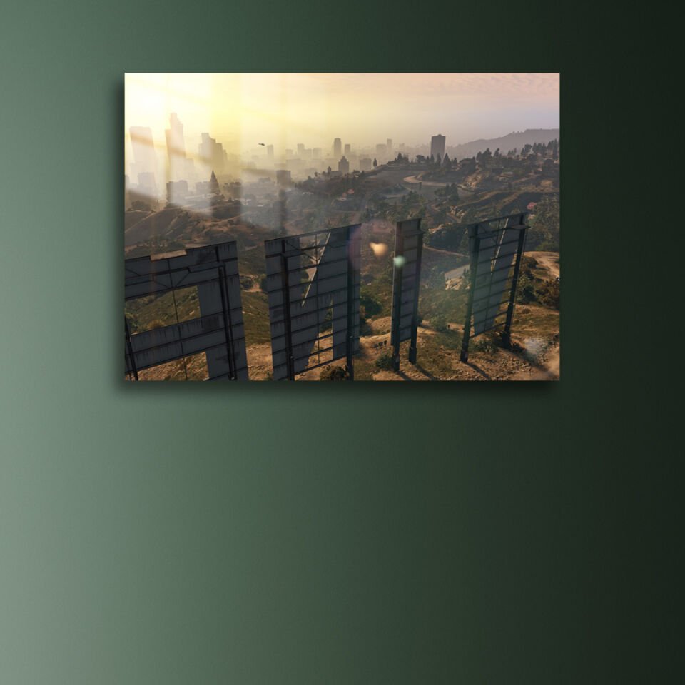 Grand Theft Auto V 06 Metal Poster