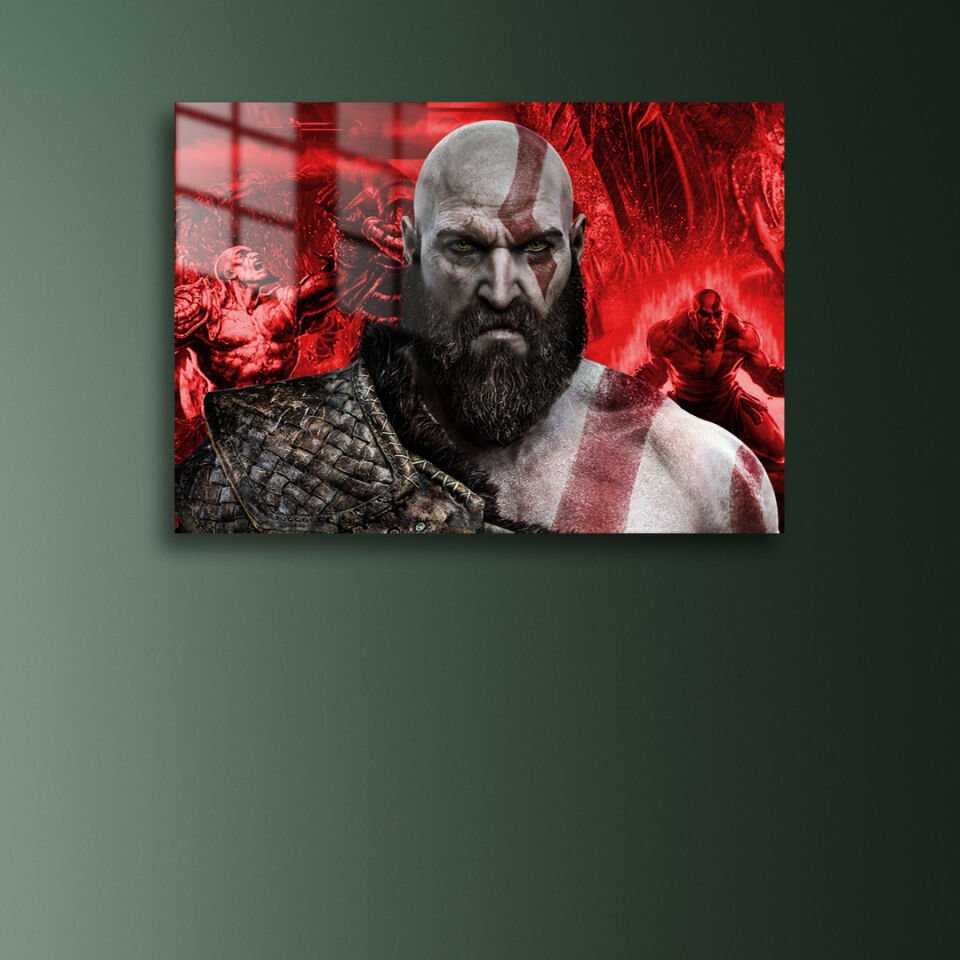 God Of War 12 Metal Poster