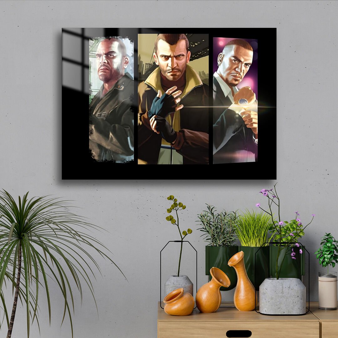 Grand Theft Auto IV 01 Metal Poster