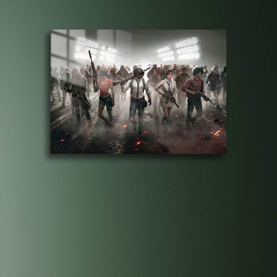 Playerunknown's Battlegrounds 02 Metal Poster