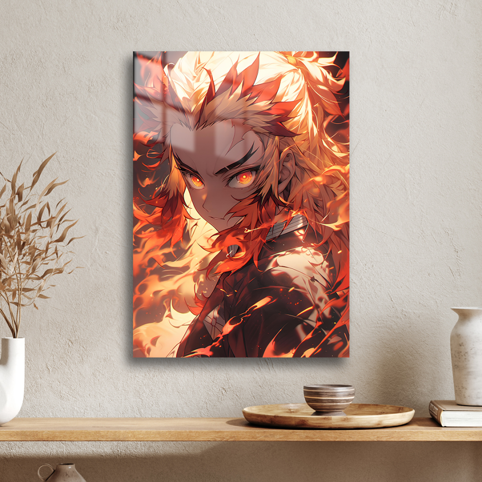 Kyōjurō Rengoku 02 Metal Poster