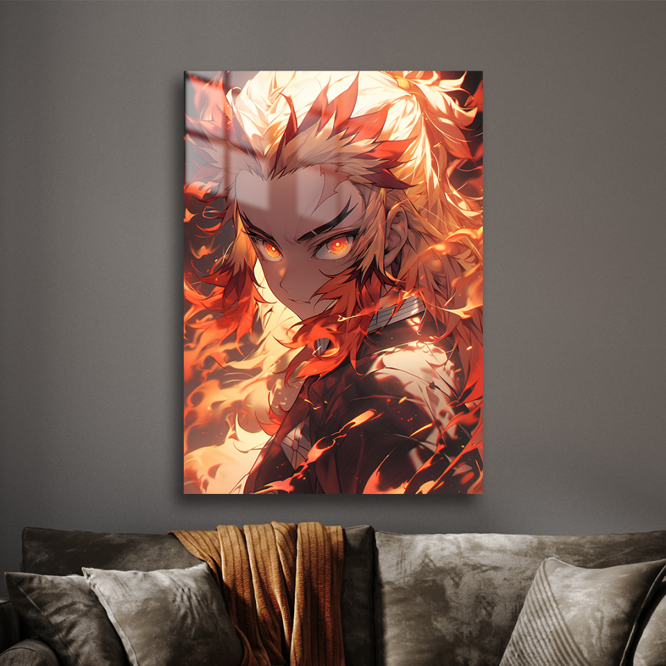 Kyōjurō Rengoku 02 Metal Poster