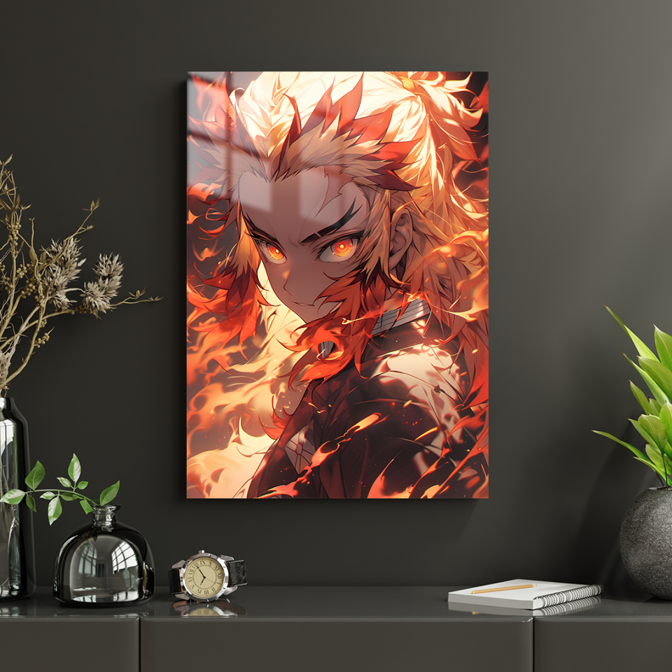 Kyōjurō Rengoku 02 Metal Poster