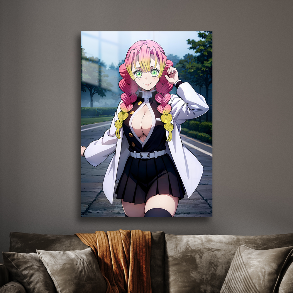 Mitsuri Kanroji 01 Metal Poster