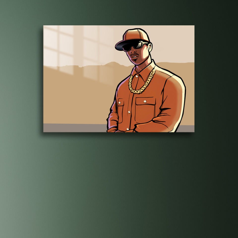 Grand Theft Auto San Andreas 05 Metal Poster