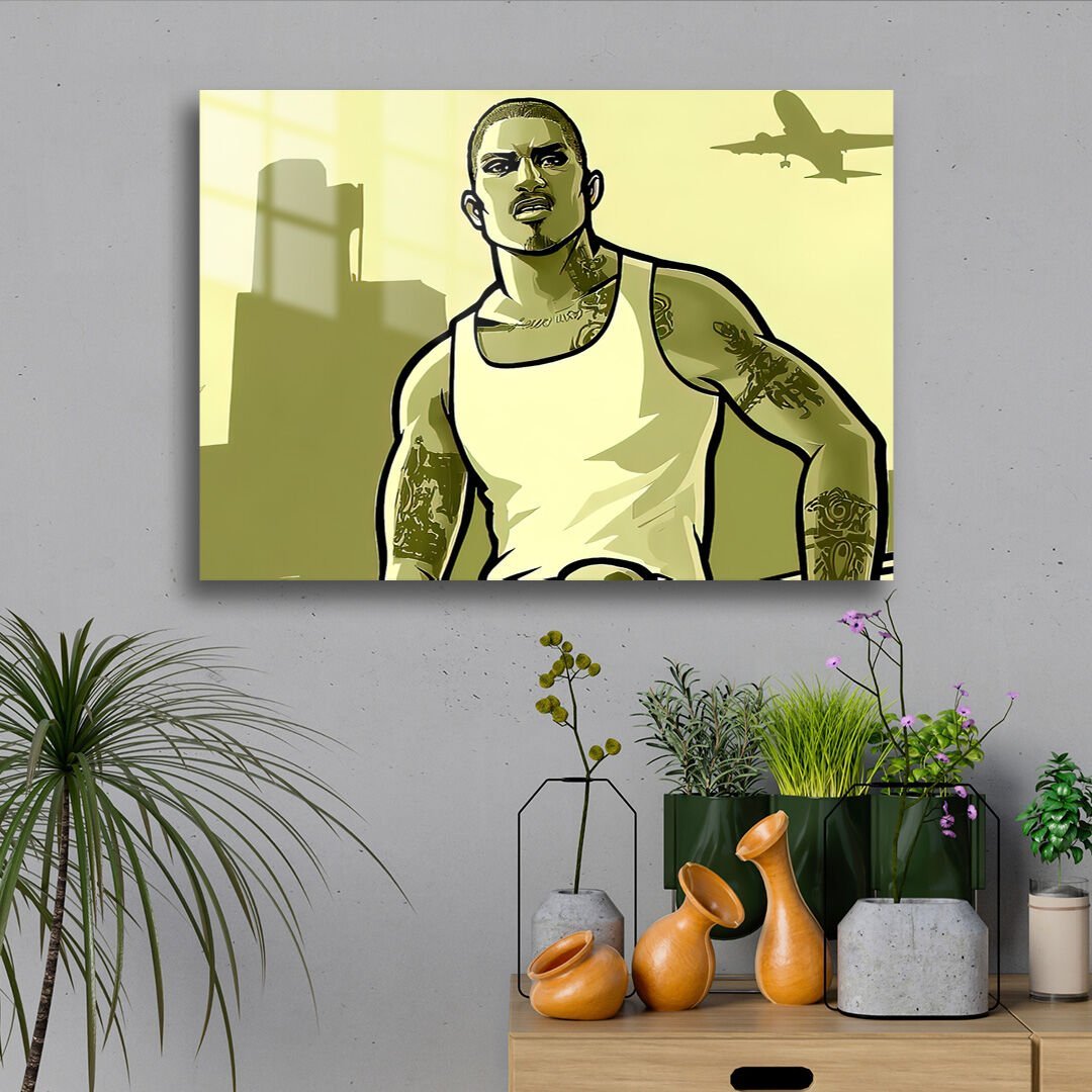 Grand Theft Auto San Andreas 06 Metal Poster