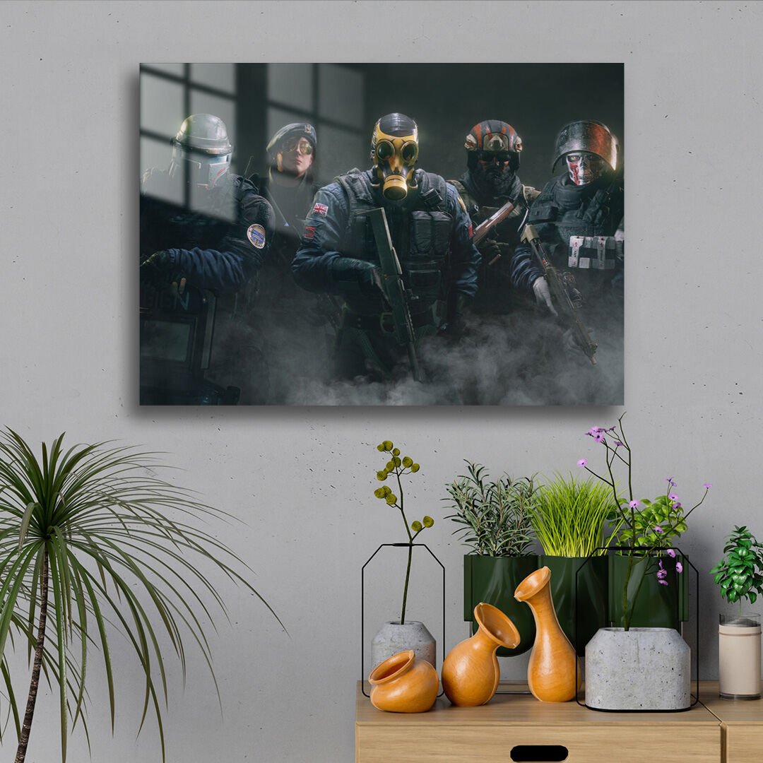 Rainbow Six Siege 01 Metal Poster