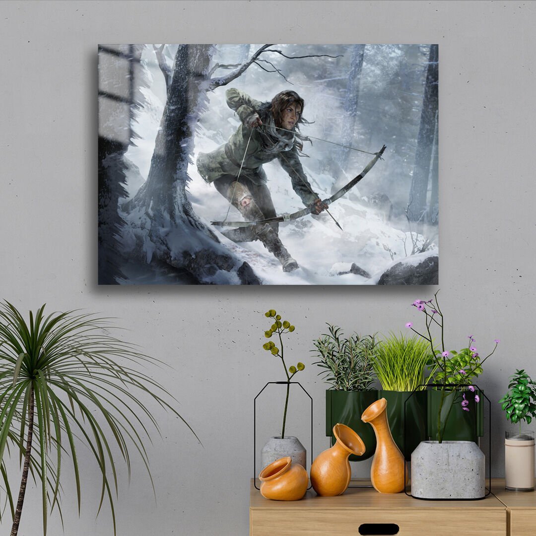 Lara Croft 04 Metal Poster