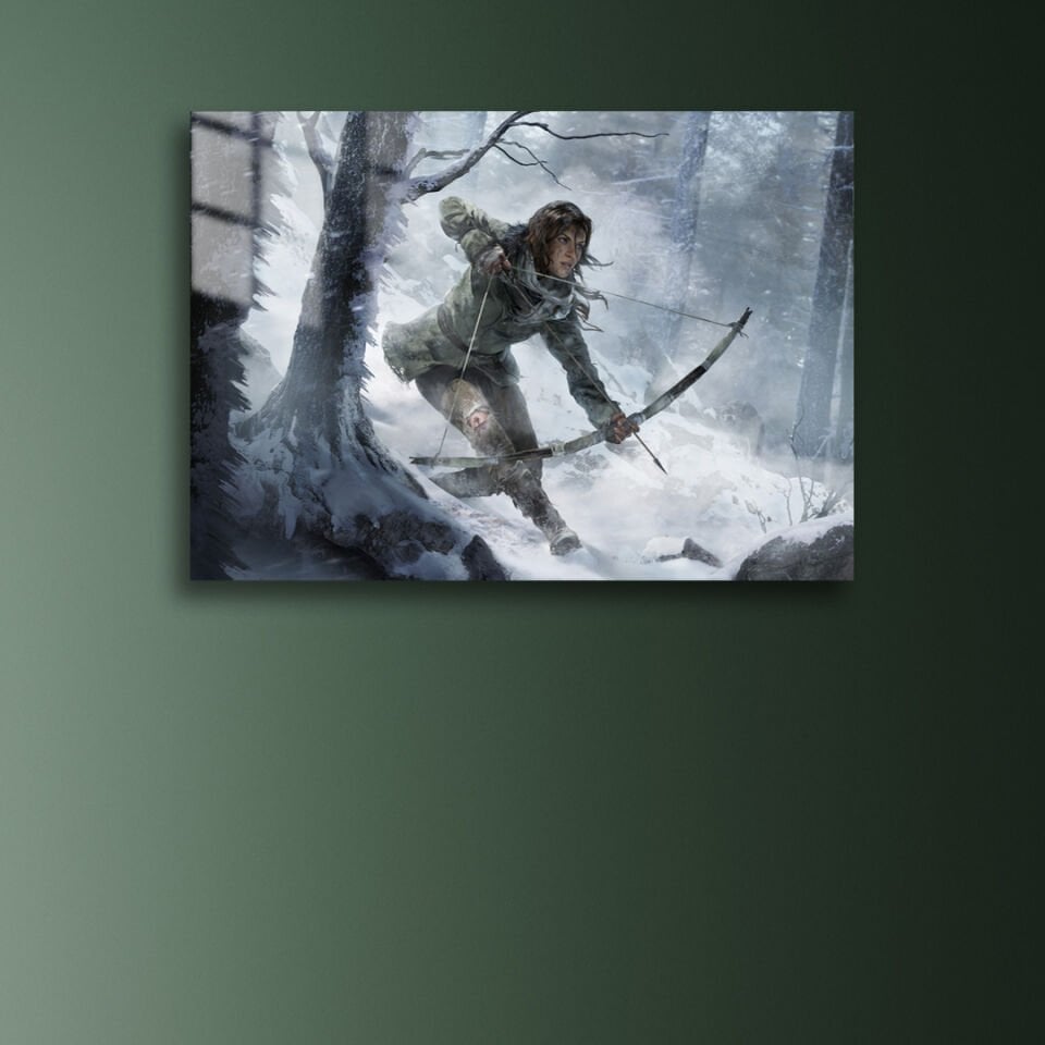 Lara Croft 04 Metal Poster