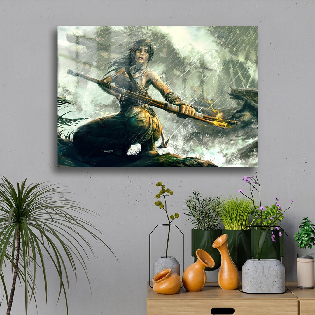 Lara Croft 05 Metal Poster