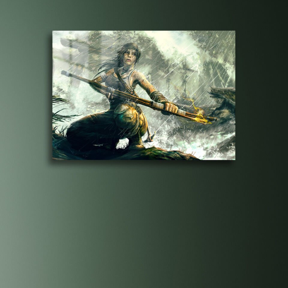 Lara Croft 05 Metal Poster