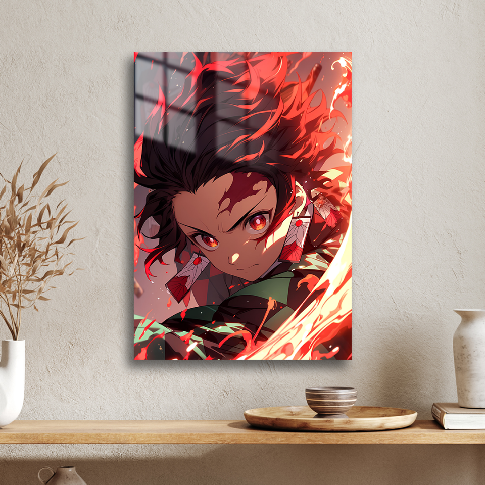 Tanjiro Kamado 02 Metal Poster