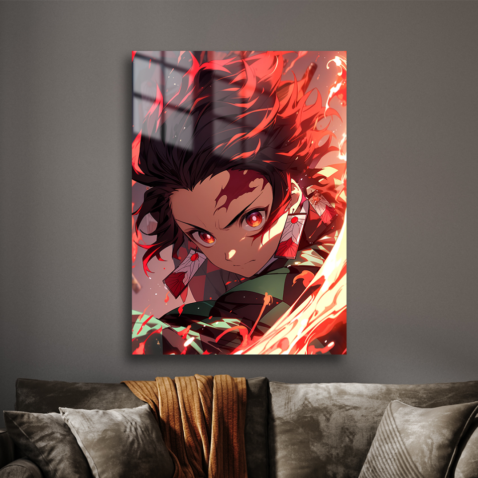 Tanjiro Kamado 02 Metal Poster