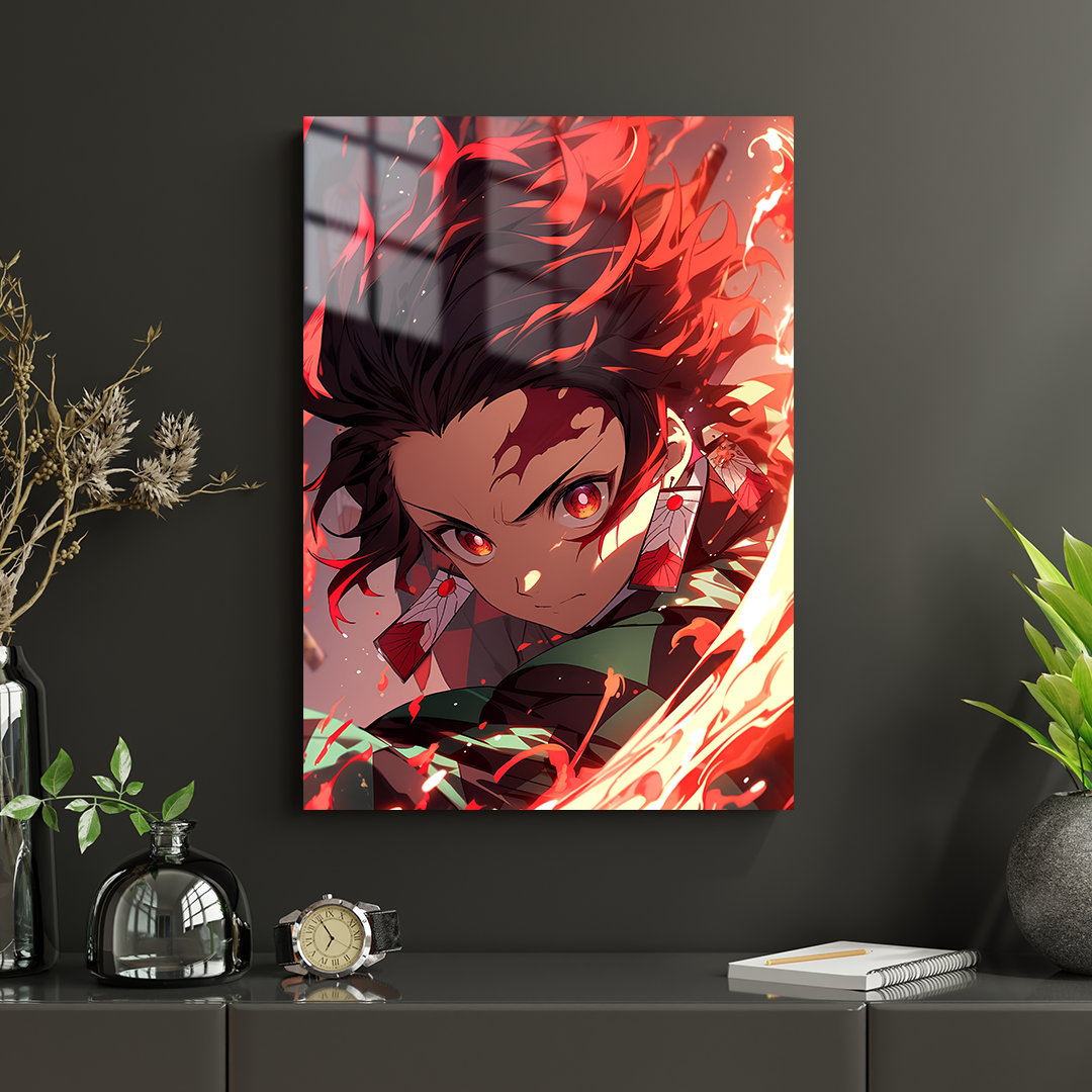 Tanjiro Kamado 02 Metal Poster