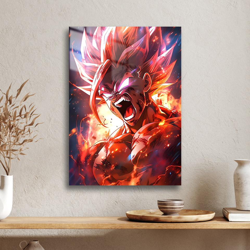 Goku 03 Metal Poster