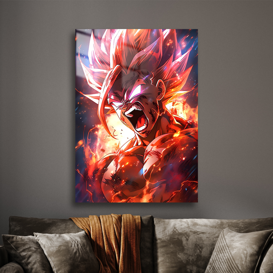 Goku 03 Metal Poster