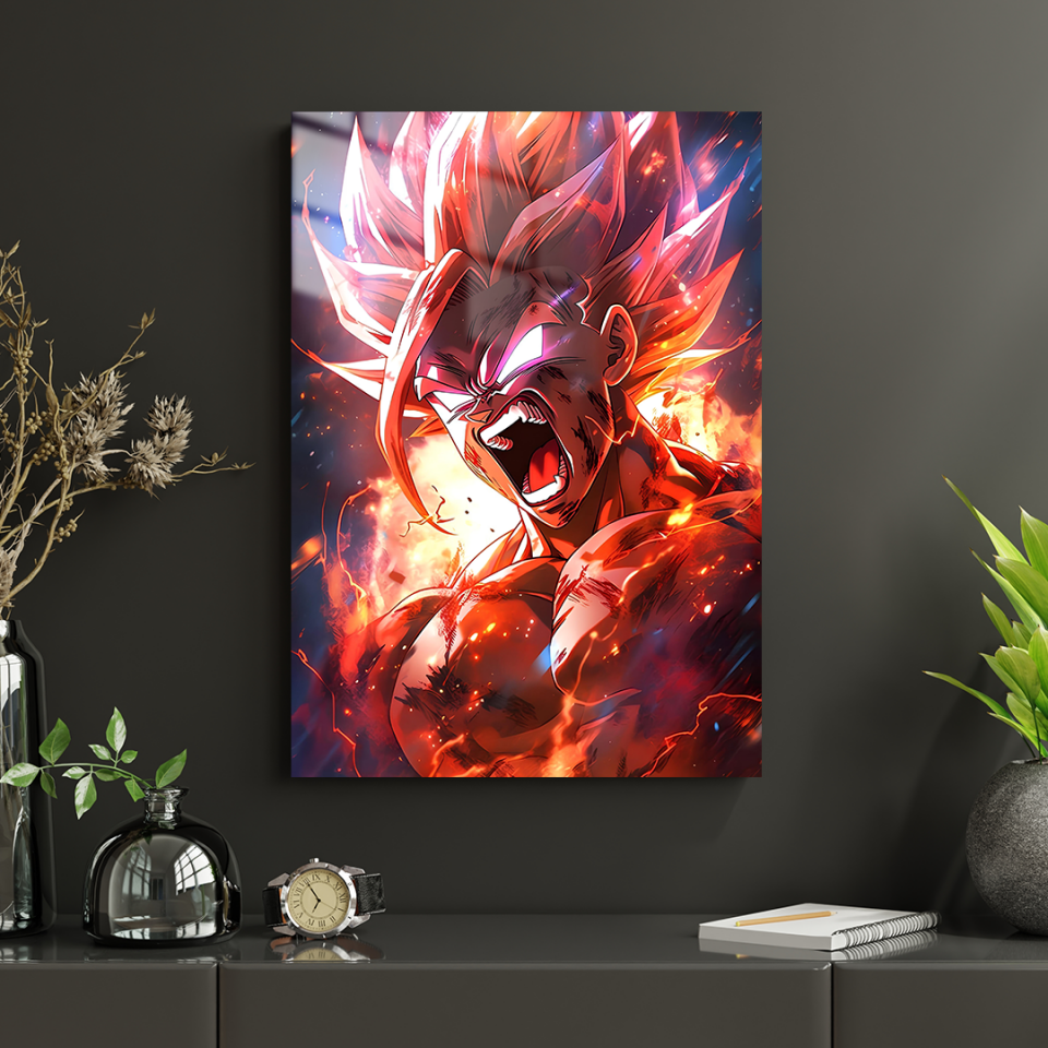 Goku 03 Metal Poster