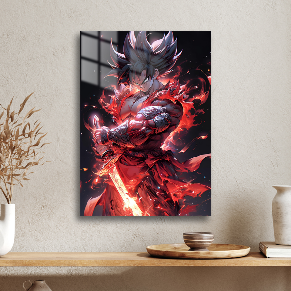 Goku 04 Metal Poster