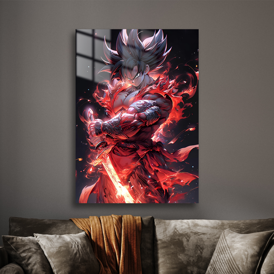 Goku 04 Metal Poster