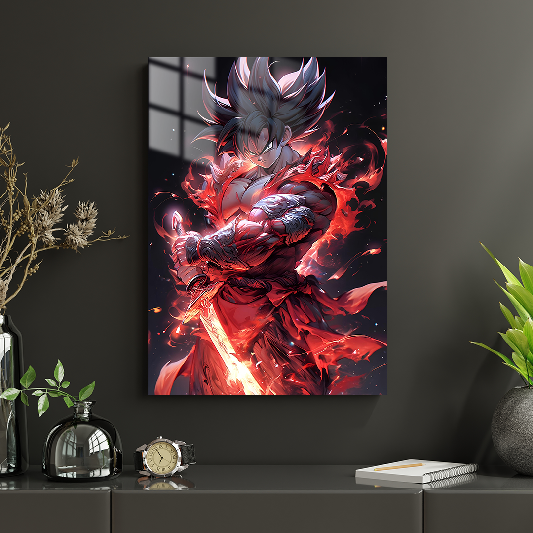 Goku 04 Metal Poster