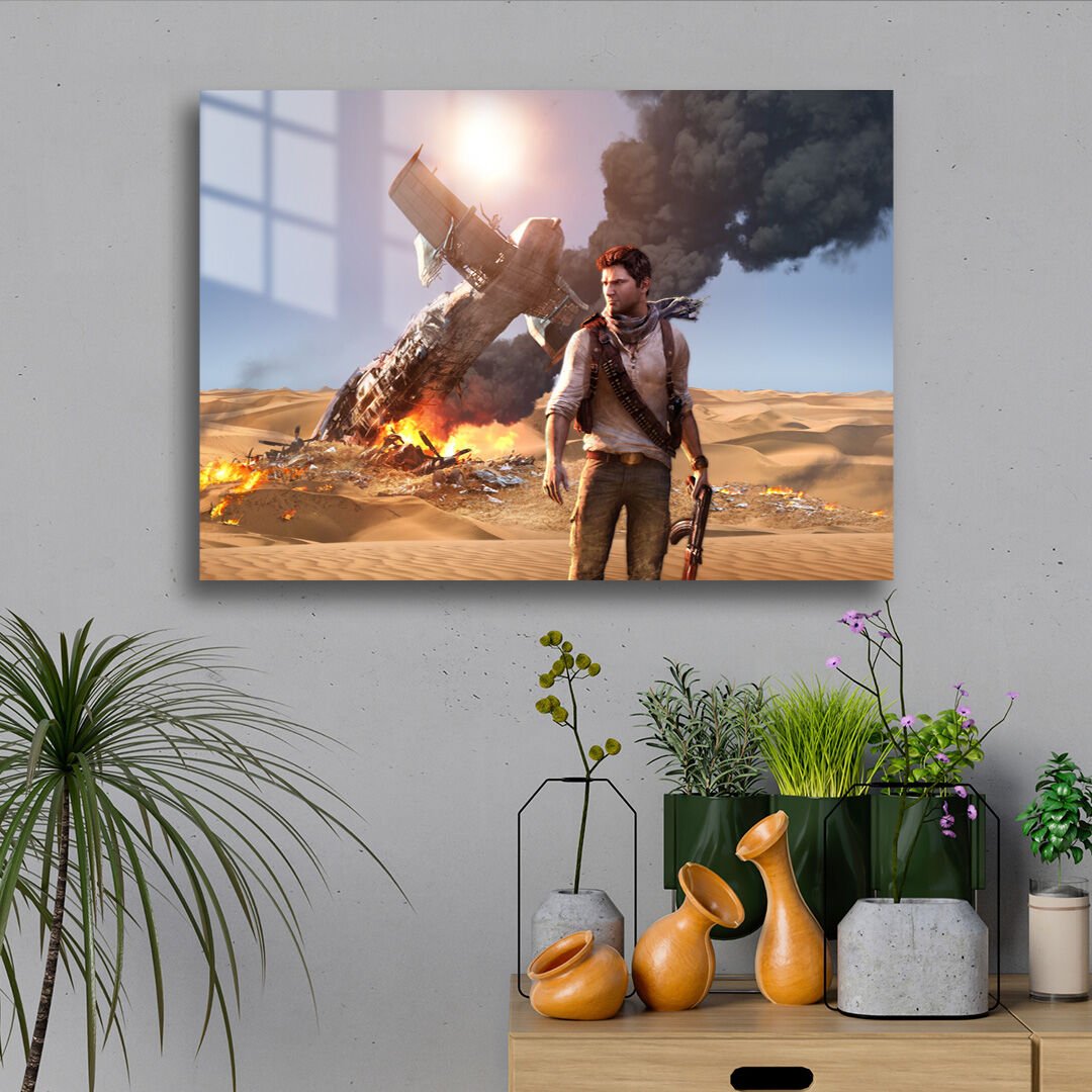 Nathan Drake 03 Metal Poster