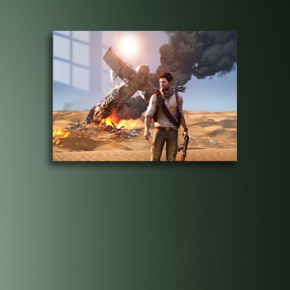 Nathan Drake 03 Metal Poster