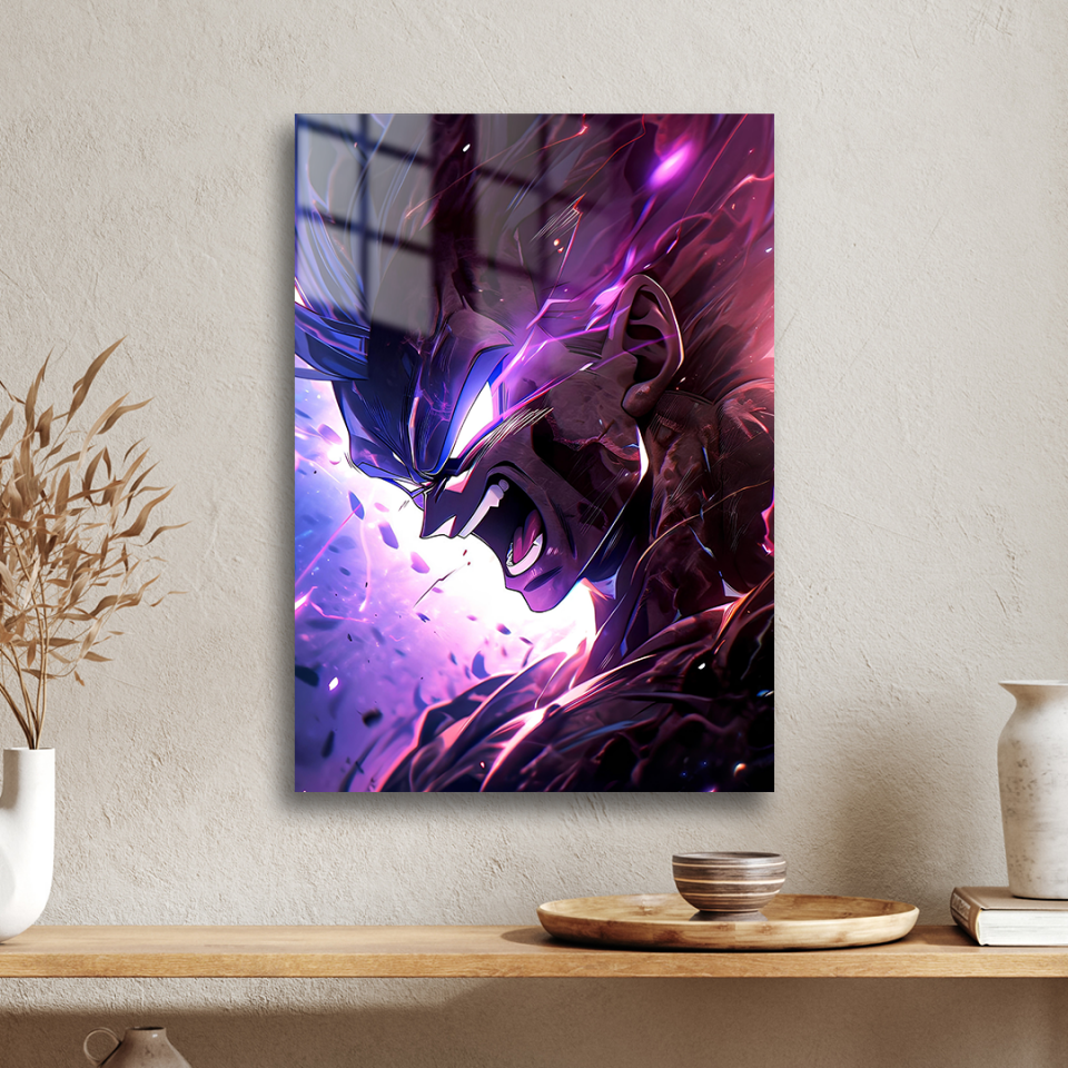 Vegeta 01 Metal Poster