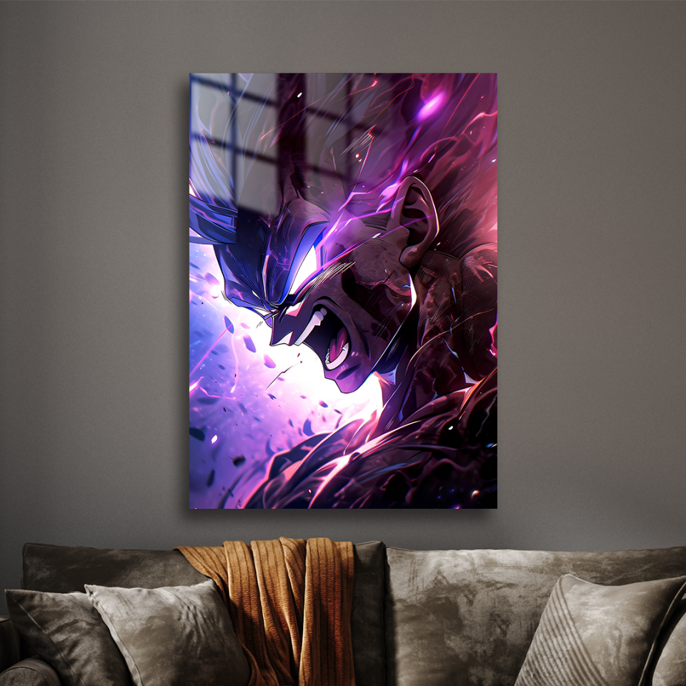 Vegeta 01 Metal Poster