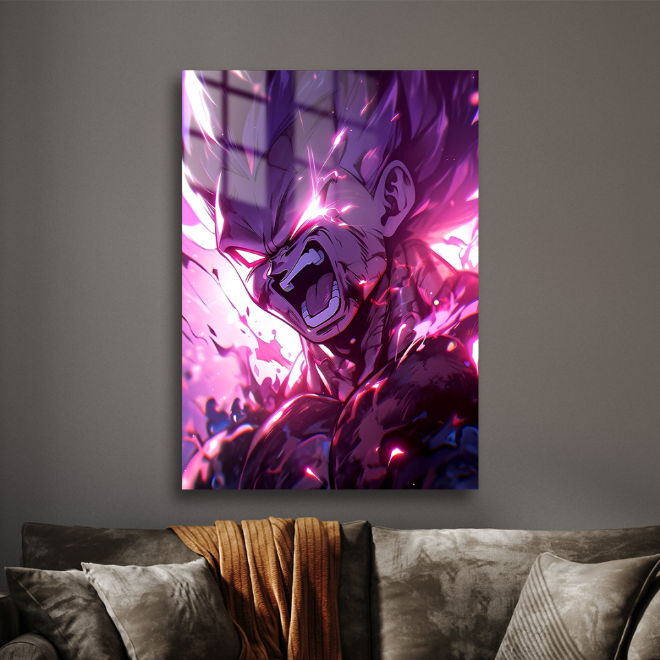 Vegeta 02 Metal Poster