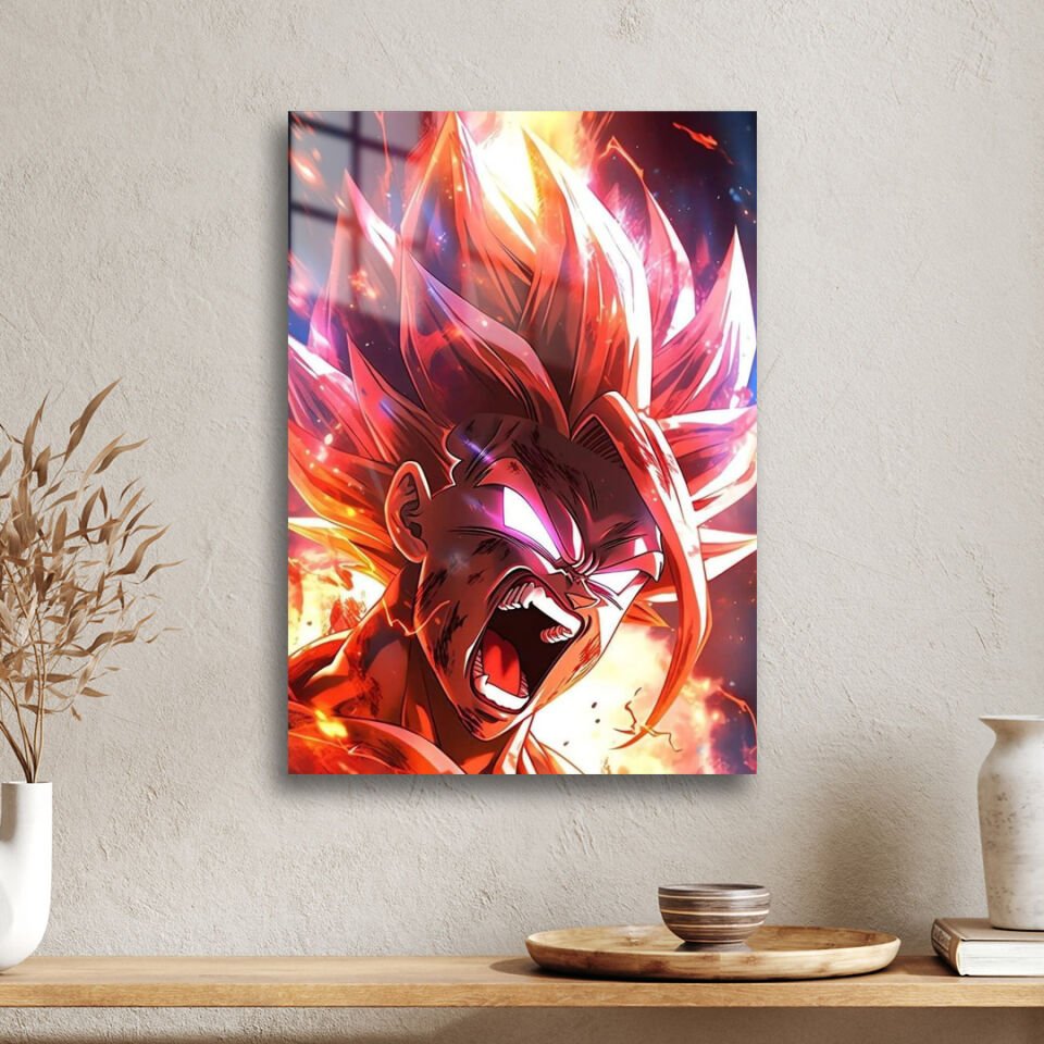 Goku 06 Metal Poster