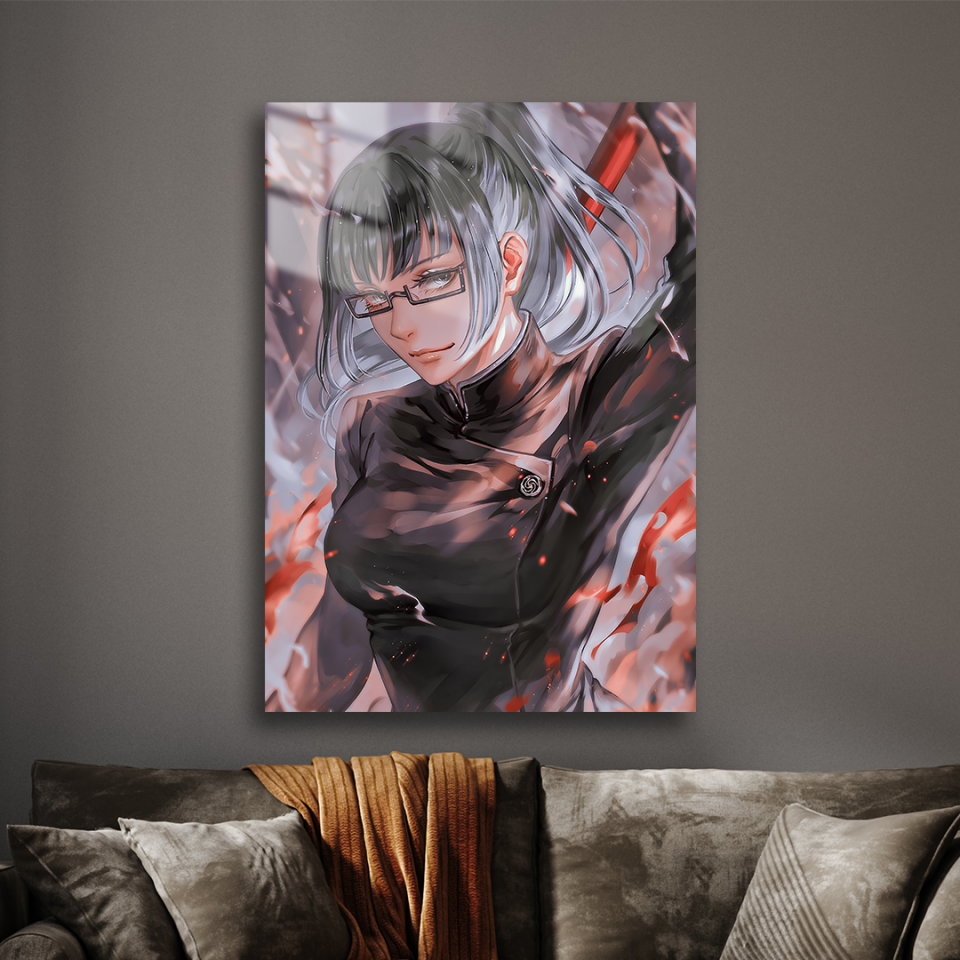 Maki Zenin 02 Metal Poster