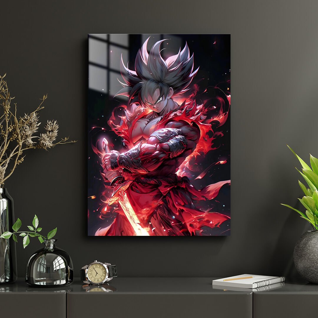 Goku 08 Metal Poster